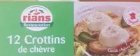 Mängden socker i Crottin de chevre