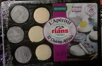 Mängden socker i L'Apéritif 12 chèvres affinés