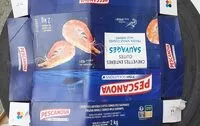 Mängden socker i Crevettes entières cuites sauvages