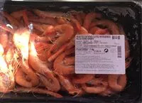 Mängden socker i crevettes entieres cuites refrigerees