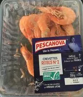 Mängden socker i Crevettes roses no 2