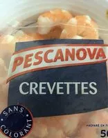 Mängden socker i Crevettes entieres cuites réfrigérées