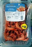 Mängden socker i Crevettes cuites
