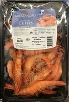 Mängden socker i Crevettes cuites 