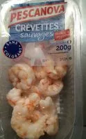 Mängden socker i Crevettes sauvages
