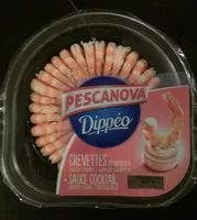 Mängden socker i Crevettes décortiquées + sauce cocktail