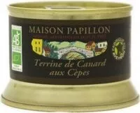 Mängden socker i Terrine Canard Pur Volaille Aux Cepes