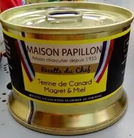 Mängden socker i Terrine De Magret De Canard Au Miel