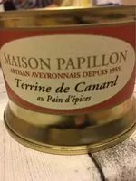 Mängden socker i Terrine De Canard Au Pain D'épices
