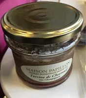 Mängden socker i Maison Papillon, Provence Maison Papillon, Provence Terrine Chevreuil Aux Champignons - 160 g