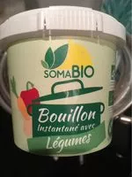 Mängden socker i Bouillon instantané avec légumes