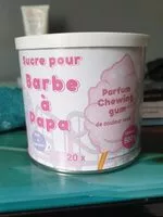 Mängden socker i Sucre pour barbe à papa