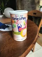 Mängden socker i Sucre Barbe à Papa Fraise, 1 Kilo