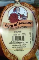 Mängden socker i Maïs pop-corn