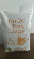 Mängden socker i Farine pour pain de seigle Le Rhun Le Moulin de l'Ecluse