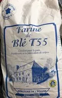 Mängden socker i Farine de blé T55
