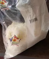 Mängden socker i Oignons émincés surgelés