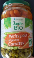 Mängden socker i Petits pois et jeunes Carottes