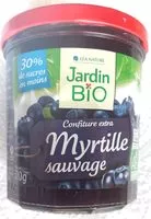 Mängden socker i Confiture myrtille sauvage