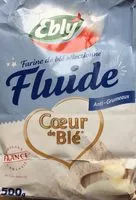 Mängden socker i 500G Farine Fluide Coeur Ble Axiane Meunerie