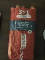 Mängden socker i Baguettes tradition