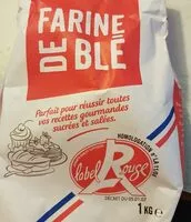 Mängden socker i Farine de blé