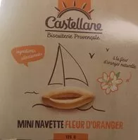 Mängden socker i Mini navette fleur d'oranger