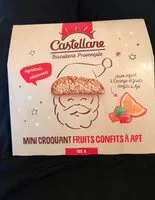 Mängden socker i Mini croquants fruits confits