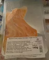 Mängden socker i Saumon Atlantique fumé tranché