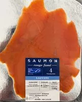 Mängden socker i Saumon sauvage rouge fumé