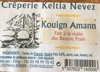 Mängden socker i Kouign Amann