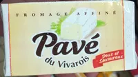 Mängden socker i Pavé du Vivarois (20% MG)