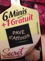 Mängden socker i Pavé d'affinois secret