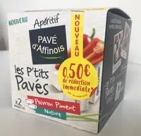 Mängden socker i Les P'tits Pavés Nature - Poivron Piment