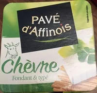 Mängden socker i Pavé d'Affinois Chèvre (22 % MG)