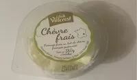 Mängden socker i Chèvre frais