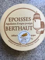 Mängden socker i Epoisses AOP Affiné au Marc de Bourgogne