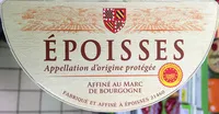 Mängden socker i Époisses affiné au marc de Bourgogne (24% MG)