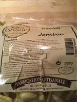 Mängden socker i Ravioli jambon