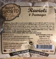Mängden socker i Ravioli 4 Fromages