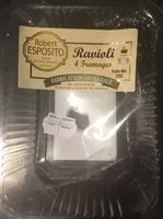 Mängden socker i Ravioli 4 fromages