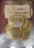 Mängden socker i Ravioli bolets et cèpes