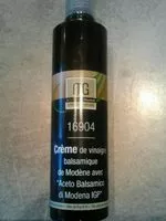 Mängden socker i Creme de vinaigre balsamique