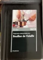 Mängden socker i Bouillon de volaille