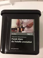 Mängden socker i Fond blanc de volaille