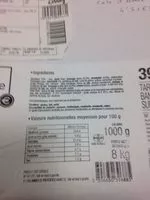 Mängden socker i Tarte 3 Fromages