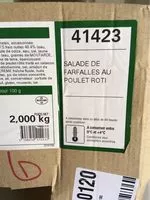 Mängden socker i Salade de Farfalles au Poulet Rôti