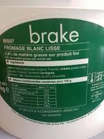 Mängden socker i Fromage Blanc 20%