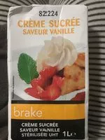 Mängden socker i Creme sucrée saveur vanille