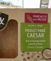 Mängden socker i Salade et Penne - Poulet pané Caesar